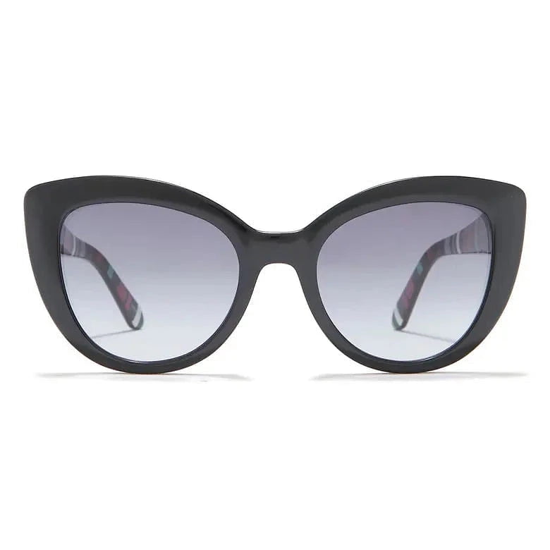 KATE SPADE-LABRENDA/O/S 0807/9O Cateye Sunglasses Black Gray Gradient -  