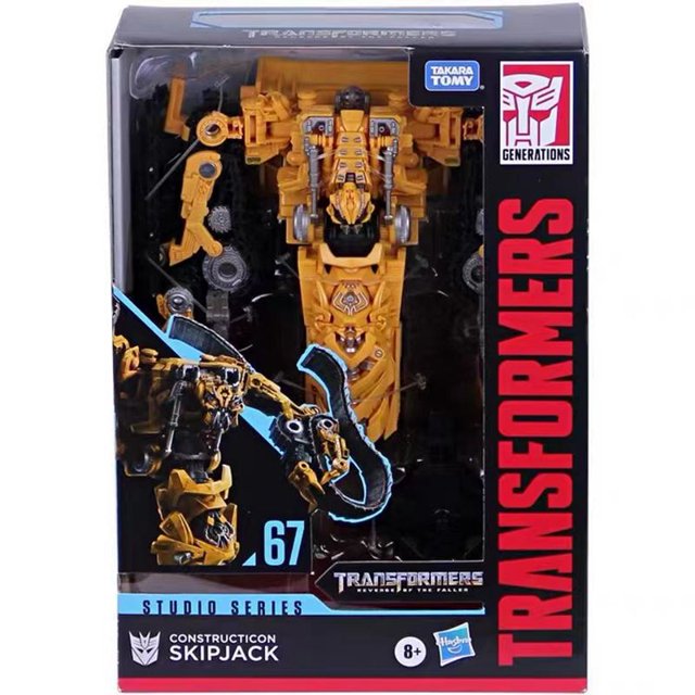 Transformers-Serie de estudio Devastator, rascador de metal de larga distancia, mezclador de Torre Alta, raspador de barrido, sobrecarga, Original Fivean unisex