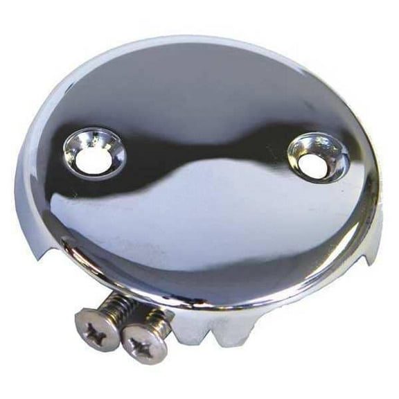Kissler Faceplate,Bath/Shower,Chrome,3-1/4in. 42-7132
