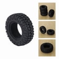 thumbnail image 4 of 4PCS 48mm 1.0 Soft Tires Tyre for 1/24 RC Crawler Car Axial SCX24 90081 AXI00002 Upgrade Parts, 4 of 8