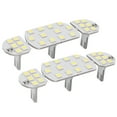 thumbnail image 3 of Car Dome Map Light Panel, 48 LEDs High Brightness Car Interior Ceiling Light Bulb Plug And Play  For Auto Repairing, 3 of 8