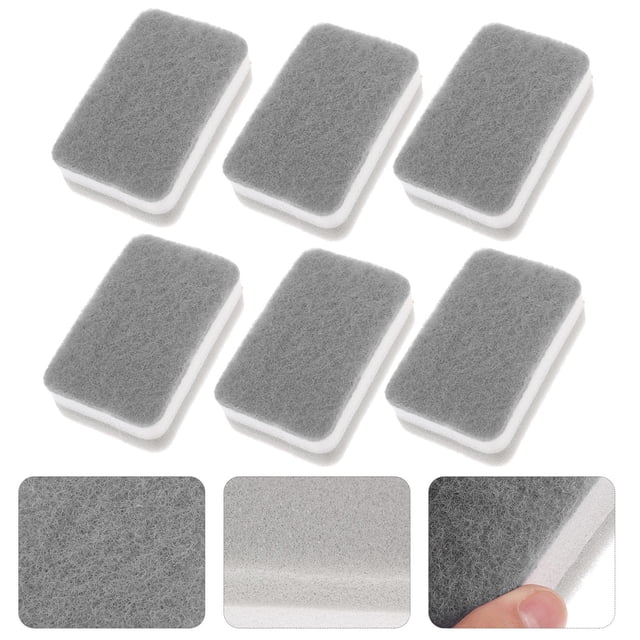 unbranded 15Ud Esponjas Raspadoras Reutilizables Para Cocina En Colores Variados Suaves Y Absorbentes