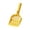 01_Plastic Litter Scoop Fine Hole Yellow, variant on Pooper Scooper Cat Litter Scoop Metal Stainless Steel Fine Hole Heavy Duty Sifting Non Slip for Deep Litter Box by PALIFEUR