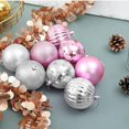 thumbnail image 4 of 34 Pieces 4cm Shatterproof Christmas Ball Ornaments For Xtmas Tree, 4 of 5