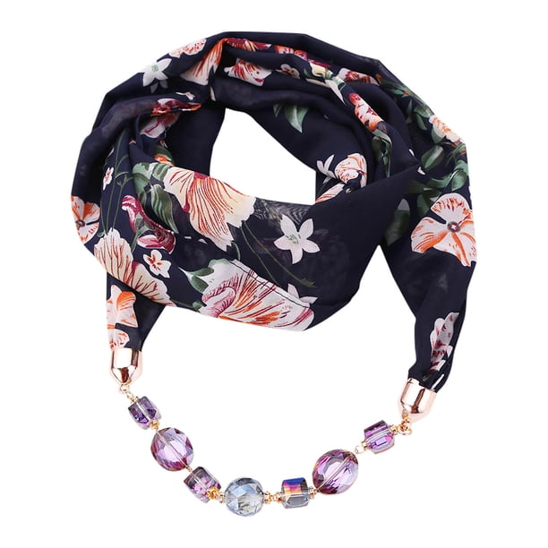 Bufandas Mujer Algodón Lino Collar Colgante Bufanda Estilo Étnico Collar Suave Bufanda Mujer Bufanda