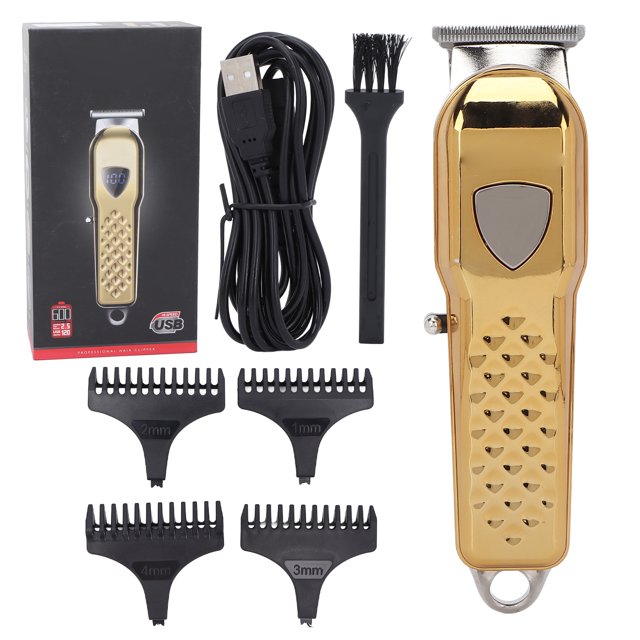 Cortapelos eléctrico, cortapelos profesional recargable cortador de pelo eléctrico cortador de pelo elegante y moderno