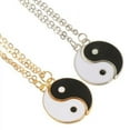 thumbnail image 6 of Women Men Yin Yang Necklace, Fashion Non-fading Alloy Puzzle Pendant Couple or Friend Necklaces Jewelry for Friendship Boyfriend Girlfriend 1Pair, 6 of 8