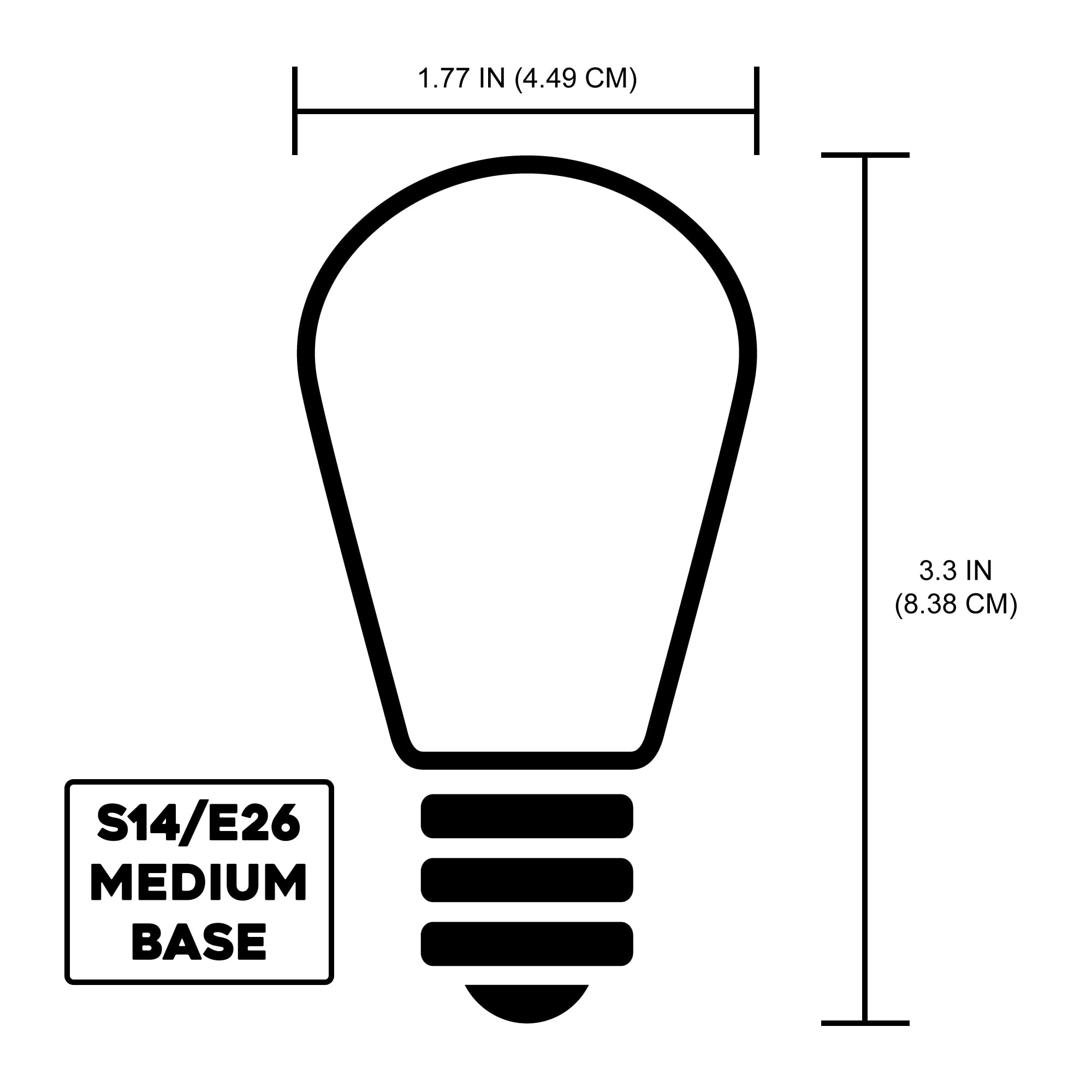 24-Pack of Sunlite LED Transparent Red Colored Medium Base (E26) Bulb - Parties, Decorative, and Holiday 15,000 Hours Average Life