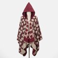 thumbnail image 1 of Cozy & Stylish Oversized Geometric Print Blanket Shawl with Tassel Wrap - Perfect for Outdoor Wind Protection!, 1 of 5