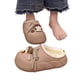 thumbnail image 1 of Forradas Calientes Zapatos Envoltura Punta Casual No Slip Impermeable para Interiores Al Aire Libre, 1 of 9