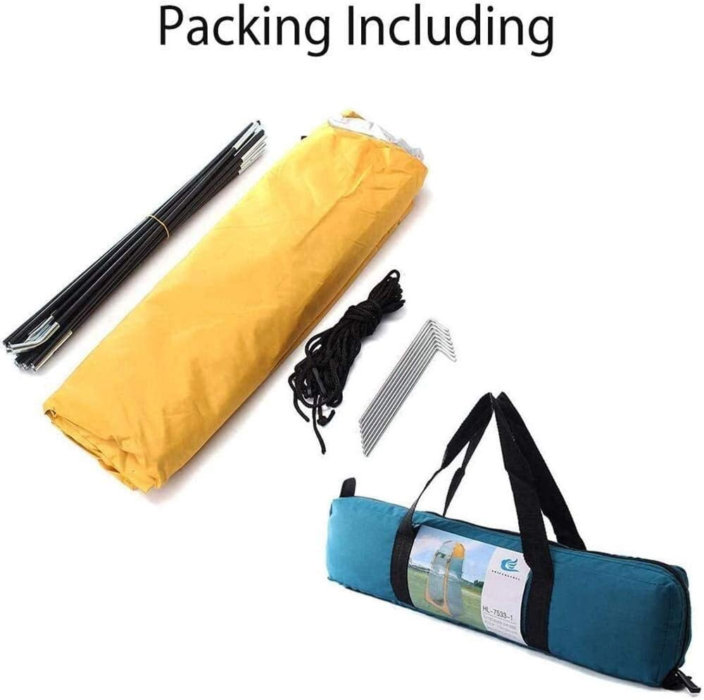 Outdoor 6FT Quick Setup Privacy Tent - Portable Changing Room for Camping, Beach, Shower & Toilet