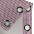 thumbnail image 4 of Ambesonne USA Grommet Curtain, Symbolic Independence, 50" x 96", Red White Night Blue, 4 of 6