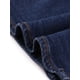 thumbnail image 5 of Faldas de lápiz midi de mezclilla de alta cintura para mujer INSPIRE CHIC XL azul oscuro con dobladillo dividido, 5 of 6