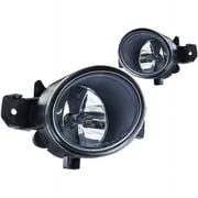 Fog Light For 07-11 Nissan Rogue Clear Lens, Pair