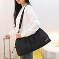 thumbnail image 1 of Bolsa de Viaje Deportiva Multifuncional con Compartimento para Zapatos y Ropa Húmeda, Bolsa de Mano Plegable de Poliéster para Gimnasio para Hombres y Mujeres, 20.1x12.6x7.9 pulgadas, 1 of 5