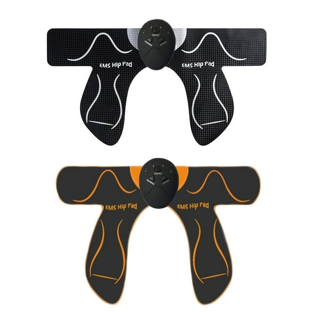 Entraîneur de Hanche, Stimulateur Musculaire Vibrant EMS pour Resserrement des Fesses (Blanc)