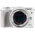 thumbnail image 2 of Canon EOS M3 Cámara Dig. sin Espejo (Blanca, Solo Cuerpo) + Tarj. Mem. 16 GB Clase 10 + Estuche Canon + Trípode Completo + Correa Muñeca + Prot. Tapa + Lector Tarjetas - Mod. Internacional, 2 of 5