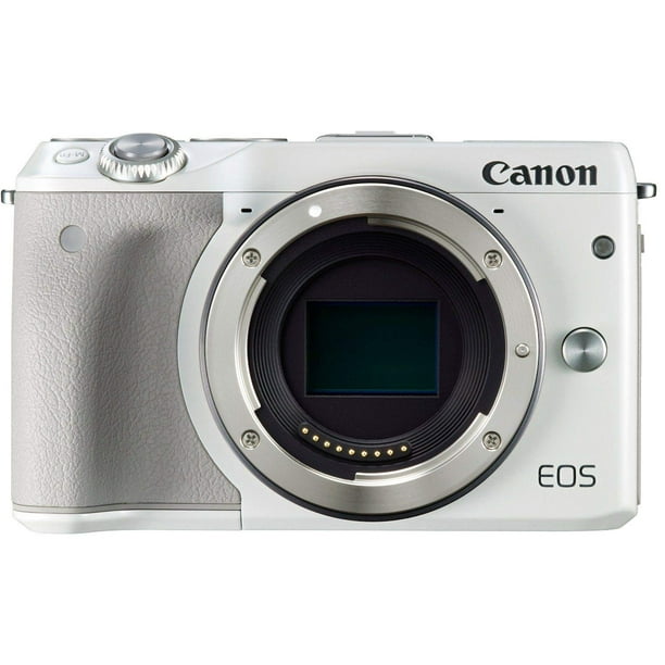 Canon EOS M3 Mirrorless Digital Camera (White, Body Only) + 32GB