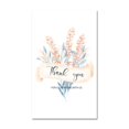 thumbnail image 1 of Tarjeta de agradecimiento de regalo de negocios, tarjeta de felicitación, flores de mármol, papel recubierto rosa, paquete de compras, decoraciones de agradecimiento, 30 piezas, 1 of 4
