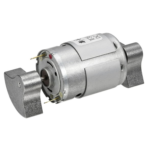 Motor de vibración Uxcell DC 12V 4000RPM de doble cabeza fuerte para masajeador casero DIY
