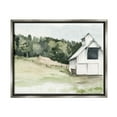 thumbnail image 5 of Stupell Industries Quiet Countryside Farmhouse Cottage Green Pasture Luster Gray Framed Floating Canvas Wall Art, 24x30, by Jennifer Paxton Parker, 5 of 5