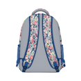 thumbnail image 3 of Pioneer Flower Backpack for School,Cute School Bag,Schoolbag with Adjustable Shoulder Straps & Padded Back,15.3"x11"x6.7", 3 of 6