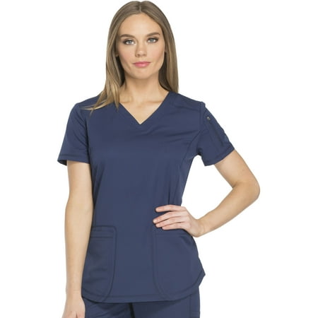 

Dickies Dynamix Scrubs Top for Women V-Neck DK730