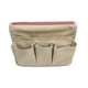 thumbnail image 4 of Bolsa de almacenamiento para reposabrazos de silla de camping al aire libre • Bolsillo grande con cremallera y 2 bolsillos pequeños y malla • Organizador portátil para colgar de 32x24cm para, 4 of 6