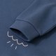thumbnail image 5 of Cowsor Womens Varsity Oversized Sweatshirt Crewneck Long Sleeve Casual Fashion Pullover Top Fall Outfits, 5 of 5