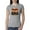 Heather Grey, variant on WAYMAKER Miracle Worker Promise Keeper Inspirational/Christian Womens Slim Fit Junior Tee, Black, Medium
