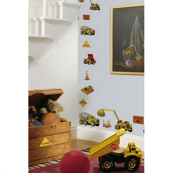 Wallhogs Under Construction Wall Decal