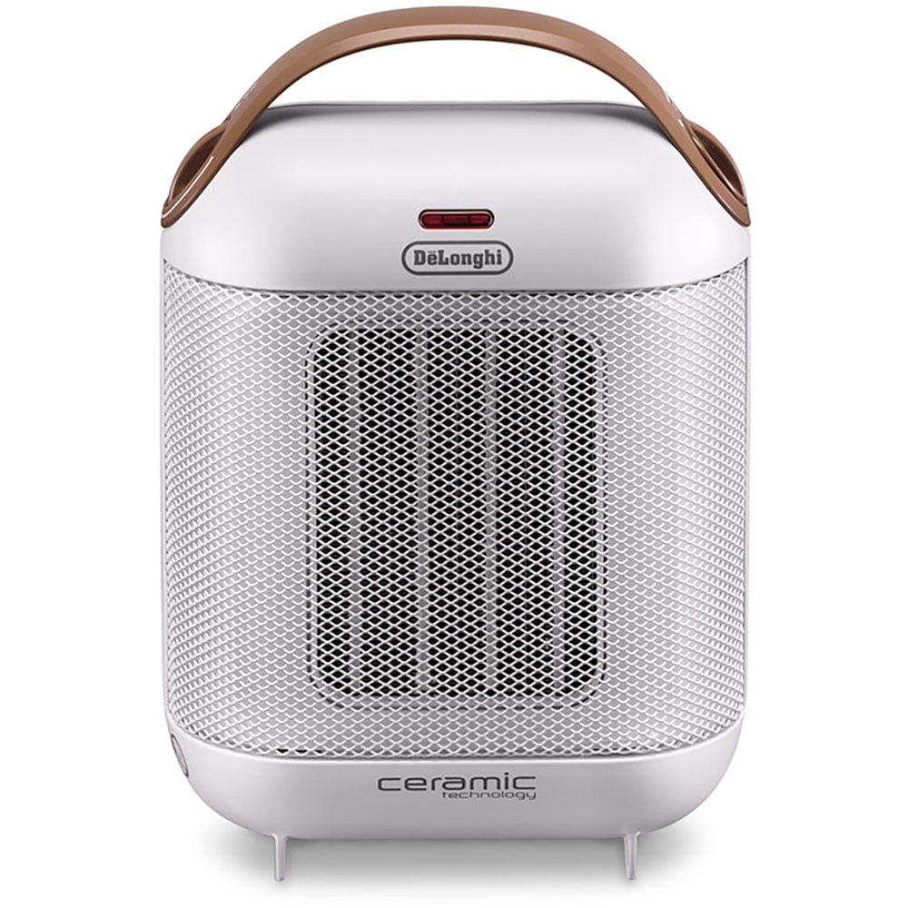 DeLonghi Capsule Compact Ceramic Heater in White