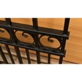 thumbnail image 3 of ALEKO Paris Style Iron Wrought Garden Steel Pedestrian Gate 5' x 4' With 2 Posts, 3 of 5