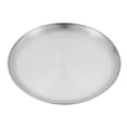 thumbnail image 1 of Assiette de Camping en Acier Inoxydable Vaisselle Récipient Alimentaire Extérieur Randonnée Barbecue Vaisselle Pique-Nique Assiette pour Camping Accessoires Diamètre 26cm, 1 of 6