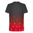 thumbnail image 4 of Camisetas de Manga Larga para Hombres, Camiseta Deportiva de Impresión Casual de Nueva Moda, Blusa de Cuello Redondo de Manga Corta, 4 of 9