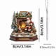 thumbnail image 3 of Juguete de Navidad, Arbol de Navidad de Santa Claus, Adornación Interior de Coche de Acero, Estilo Moderno, Durable, para Salón, para Auto, Juguete de Interior de Coche, Decoración de, 3 of 6