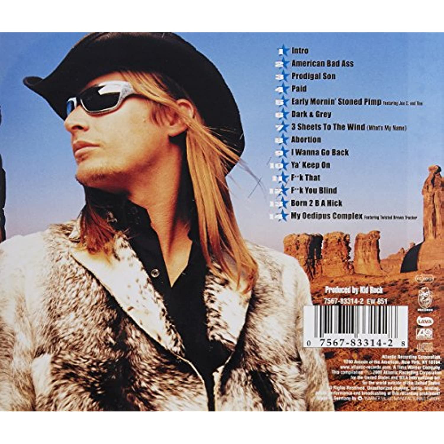 Kid Rock - The History Of Rock - Music & Performance - CD