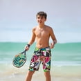 thumbnail image 6 of Splatoon Boys Swim Trunks Quick Dry Swimwear Surfing Bathing Suit Drawstring Elastic Waist With Mesh Lining, 6 of 7
