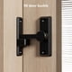 thumbnail image 4 of Cerradura y cierre para puertas corredizas sin taladro | Cerradura ajustable para gabinete con adhesivo | Cerradura de seguridad infantil para puertas de vidrio y madera | Tope de puerta fácil de, 4 of 9