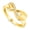 Gold, variant on Love Infinity Urn Ring for Ashes Memorial Keepsake Jewelry for Loved Ones/Pets Cremation Jewelry for Ashes