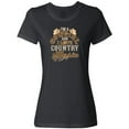 thumbnail image 3 of Inktastic Cowgirl Country Music Lover Women's T-Shirt, 3 of 5