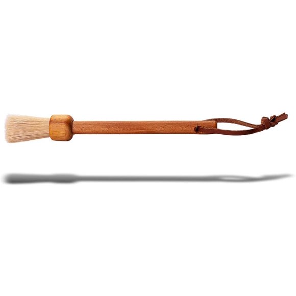 Valentino Garemi Pastry Brush – Traditional & Classic Design – Genuine Wood & Boar Hair for Kitchen Cooking Backing Loaf Cake Doughnut Pie Strudel Tarts – Made in Germany