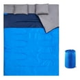thumbnail image 2 of BKER Double Camping Sleeping Bag For Couples: Thickened Detachable And Connectable Enjoy Outdoor Romance, 2 of 6