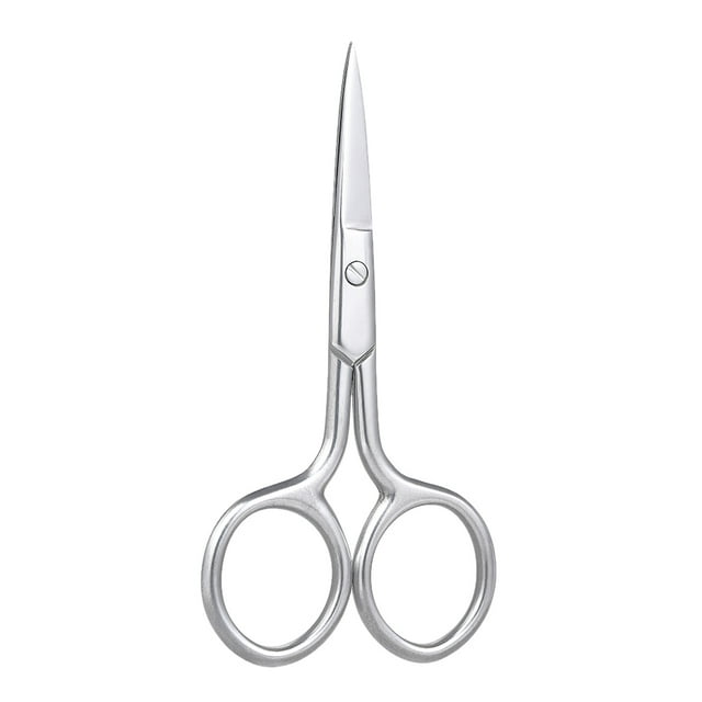 Ciseaux Taille-Barbe en Acier Inoxydable pour Barbier à Domicile Mini