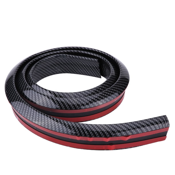 Alerón trasero para techo de maletero, alerón trasero suave de fibra de carbono de 1,5 m/4,9 pies, alerón trasero para maletero, funcionamiento suave