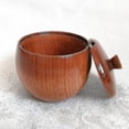 thumbnail image 2 of Tarro de especias de madera Natural con tapa, azucarero de moda, tarro de sal, cocina, 2 of 2