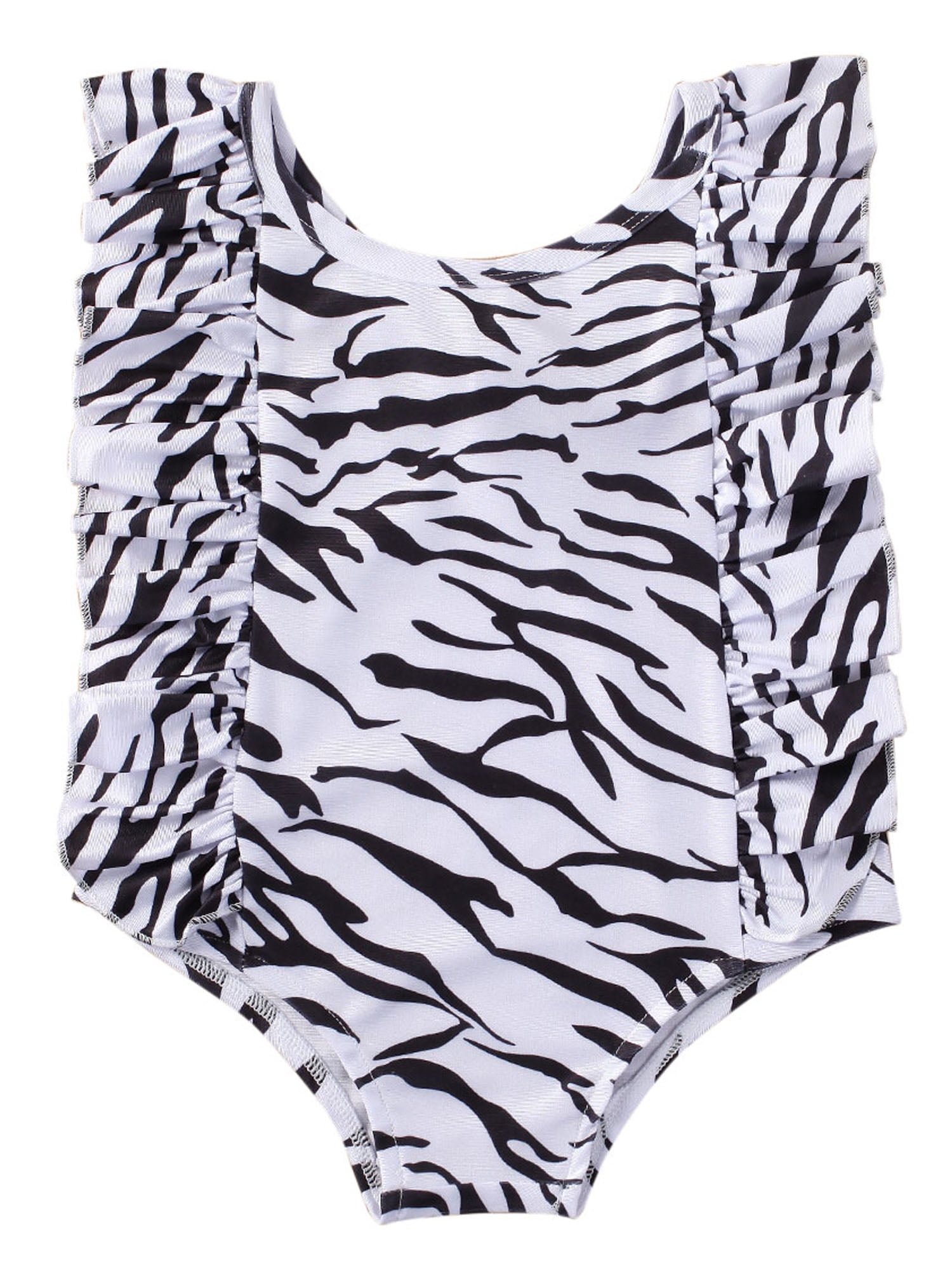Zebra Feed Me Summer Baby Sleeveless Romper One-Piece Bodysuit Jumpsuit Outfits