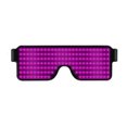 thumbnail image 1 of Moyic 8 modos Quick Flash USB Led Party USB Charge Gafas luminosas Glow Gafas de sol Navidad Concierto Luz Juguetes Decoraciones de Halloween Kits de decoración para fiestas rosado rojo Moyic JJ22333-05B, 1 of 6