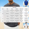 thumbnail image 3 of Kalauyu Round Neck Graphic Tees for Men Summer Short Sleeve T-Shirt Basis Tops Shirt Men's Crewneck Summer Beach Hawaiian Shirts, 3 of 6