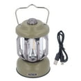 thumbnail image 2 of LED Camping Lantern Light Rechargeable, Emergency Outdoor Camping Lamp Flashlights Lantern LED Battery Powered Camping Lamp Outdoor Hanging Lantern Flickering Flame, 2 of 8
